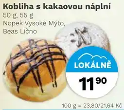 Konzum Kobliha s kakaovou náplní nabídka