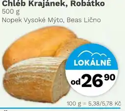 Konzum Chléb Krajánek, Robátko nabídka