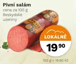 Konzum Pivní salám nabídka