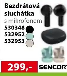 Konzum SENCOR Bezdrátová sluchátka nabídka