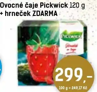 Konzum Ovocné čaje Pickwick + hrneček ZDARMA nabídka