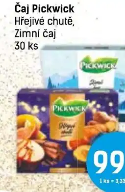Konzum Čaj Pickwick Hřejivé chutě, Zimní čaj nabídka