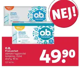 Rossmann O.B. ProComfort dámské hygienické tampony nabídka