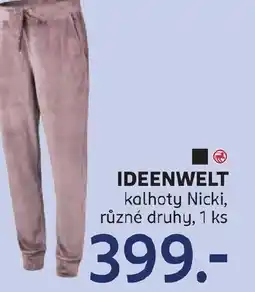 Rossmann IDEENWELT kalhoty Nicki nabídka