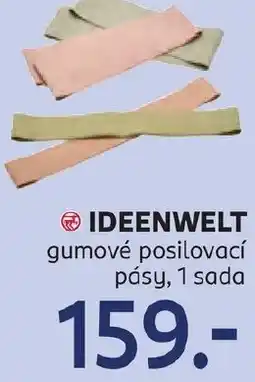 Rossmann IDEENWELT gumové posilovací pásy nabídka