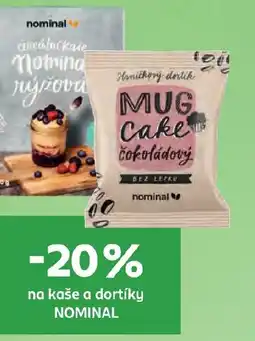 Rossmann Na kaše a dortíky NOMINAL nabídka