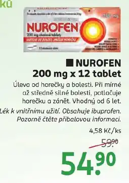 Rossmann NUROFEN nabídka