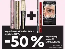 Rossmann Na produkty na obočí L'ORÉAL PARIS nabídka