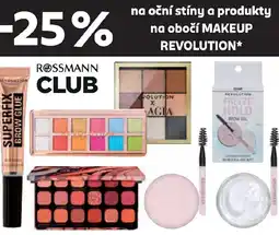 Rossmann Na oční stíny a produkty na obočí MAKEUP REVOLUTION nabídka