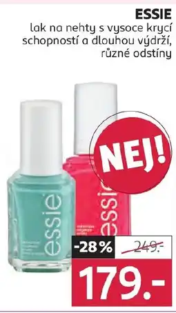 Rossmann ESSIE lak na nehty s vysoce krycí schopností a dlouhou výdrží nabídka
