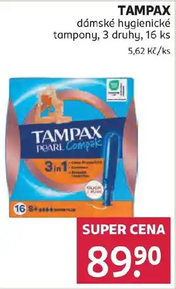 Rossmann TAMPAX dámské hygienické tampony nabídka
