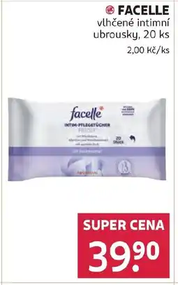 Rossmann FACELLE vlhčené intimní ubrousky nabídka
