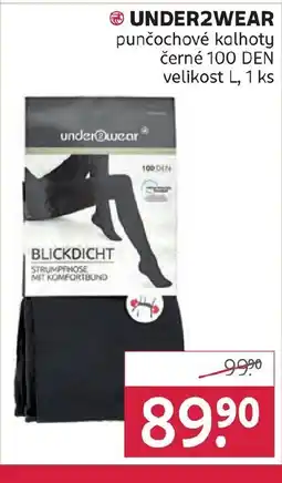 Rossmann UNDER2WEAR punčochové kalhoty nabídka