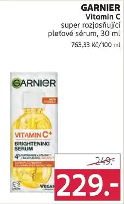 Rossmann GARNIER Vitamin C super rozjasňující pleťové sérum nabídka