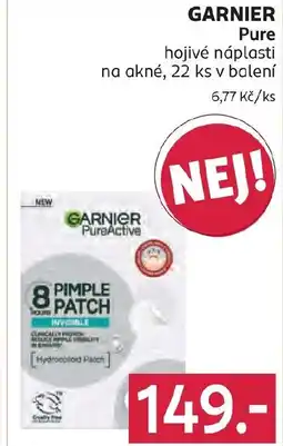 Rossmann GARNIER Pure hojivé náplasti na akné nabídka