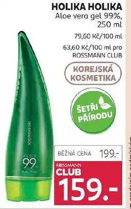 Rossmann HOLIKA HOLIKA Aloe vera gel 99% nabídka