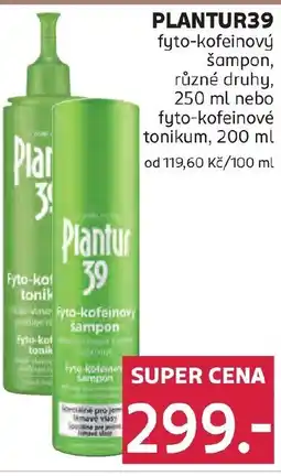 Rossmann PLANTUR39 fyto-kofeinový šampon nabídka