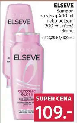 Rossmann ELSEVE šampon na vlasy nabídka