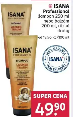 Rossmann ISANA Professional šampon nabídka