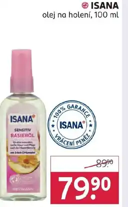 Rossmann ISANA olej na holení nabídka