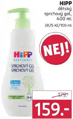 Rossmann HIPP dětský sprchový gel nabídka