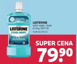 Rossmann LISTERINE ústní voda nabídka