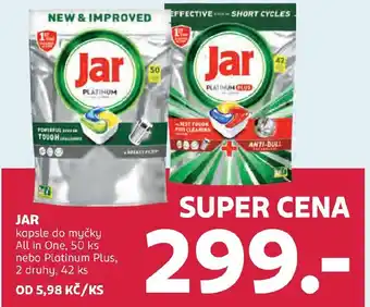 JAR kapsle do myčky All in One