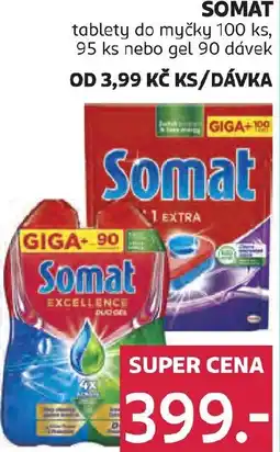 Rossmann SOMAT tablety do myčky nabídka