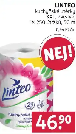 Rossmann LINTEO kuchyňské utěrky XXL nabídka