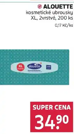 Rossmann ALOUETTE kosmetické ubrousky XL nabídka