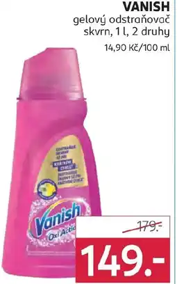 Rossmann VANISH gelový odstraňovač skvrn nabídka
