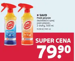 Rossmann SAVO Proti plísním dezinfekční sprej proti plísním nabídka