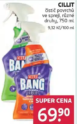 Rossmann CILLIT čistič povrchů ve spreji nabídka