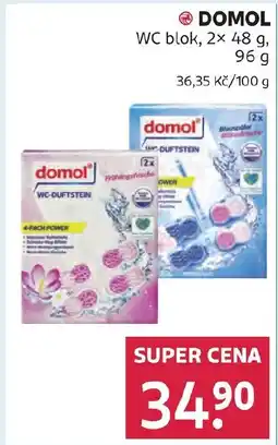 Rossmann DOMOL WC blok nabídka