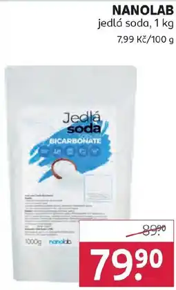 Rossmann NANOLAB jedlá soda nabídka