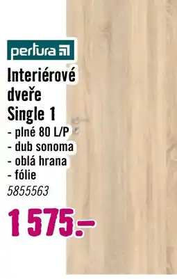 Hornbach Interiérové dveře Single 1 nabídka