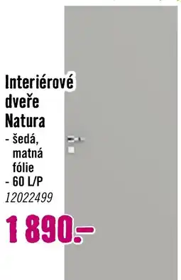 Hornbach Interiérové dveře Natura nabídka