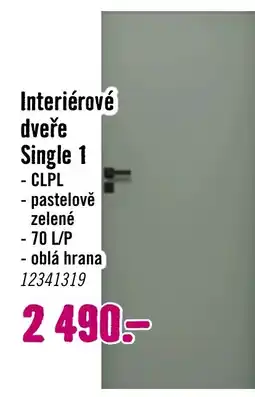 Hornbach Interiérové dveře Single 1 nabídka