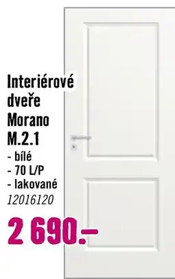 Hornbach Interiérové dveře Morano M.2.1 nabídka