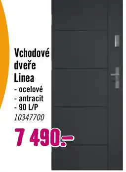 Hornbach Vchodové dveře Linea nabídka