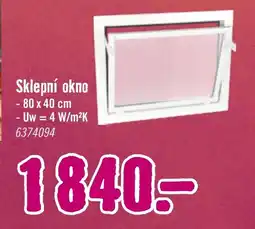 Hornbach Sklepní okno nabídka