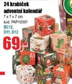 EVA 24 Krabiček adventní kalendář nabídka