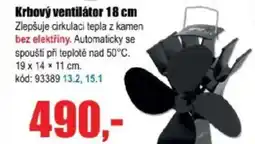 EVA Krbový ventilátor 18 cm nabídka