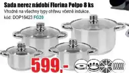 EVA Sada nerez nádobí Florina Polpo nabídka
