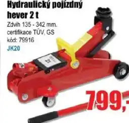 EVA Hydraulický pojízdný hever 2 t nabídka