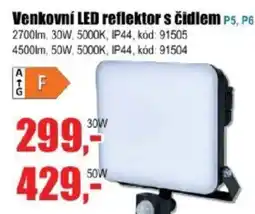 EVA Venkovní LED reflektor s čidlem nabídka