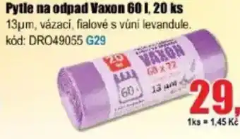 EVA Pytle na odpad Vaxon nabídka