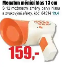 EVA Megafon měnící hlas 13 cm nabídka