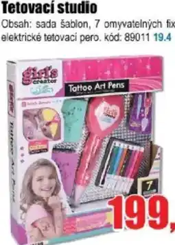 EVA Tetovací studio nabídka