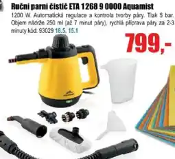 EVA Ruční parní čistič ETA 1268 9 0000 Aquamist nabídka